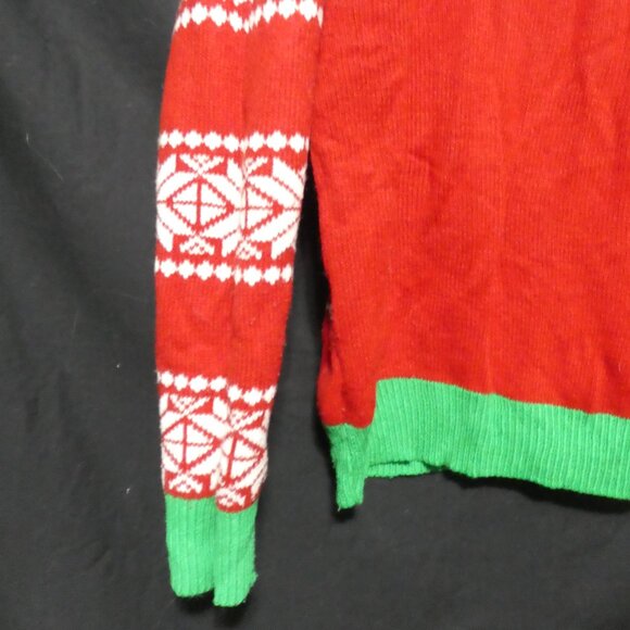 HAPPY HOLIDAYS | xl - extra large | Ugly Christmas Sweater | Elfie Selfie - Picture 13 of 15